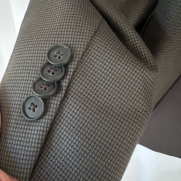 Kenneth Cole New York Two Button Micro-Houndstooth Check 44L Sportcoat - Picture 16 of 16